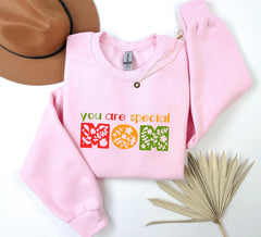 You Are The Special Mom, Mama Gift, Mothers Day Mama Sweatshirt , Personalized Mom Shirt, Mothers Day Gift, Pregnancy Sweater, Gift for Mom