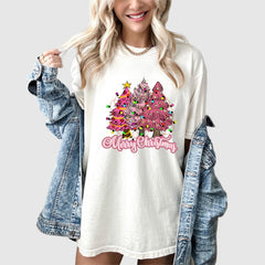 Christmas Pink Pine Shirt