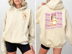 Cool Moms Club MOM Hoodie, Chilli Heeler Sweatshirt, Cool MUM Club Sweatshirt, Mom Birthday Gift, Dog Mama Hoodie, Bandit Chilli Mom