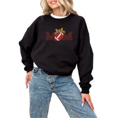 Mom American Football Mothers Day Mama Sweatshirt , Personalized Mom Shirt, Mothers Day Gift, Pregnancy Sweater, Gift for Mom