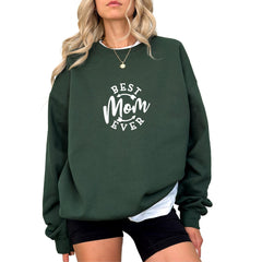Best Ever Mom Mothers Day Mama Sweatshirt , Personalized Mom Shirt, Mothers Day Gift, Pregnancy Sweater, Gift for Mom