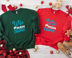 Nurse Mama Gift Mothers Day Mama Sweatshirt , Personalized Mom Shirt, Mothers Day Gift, Pregnancy Sweater, Gift for Mom