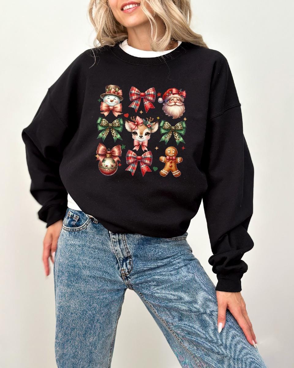 Christmas Sweatshirt, Christmas Crewneck