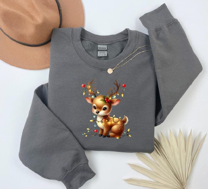 Christmas Cute Deer Sweatshirt