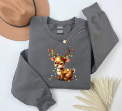 Christmas Cute Deer Sweatshirt