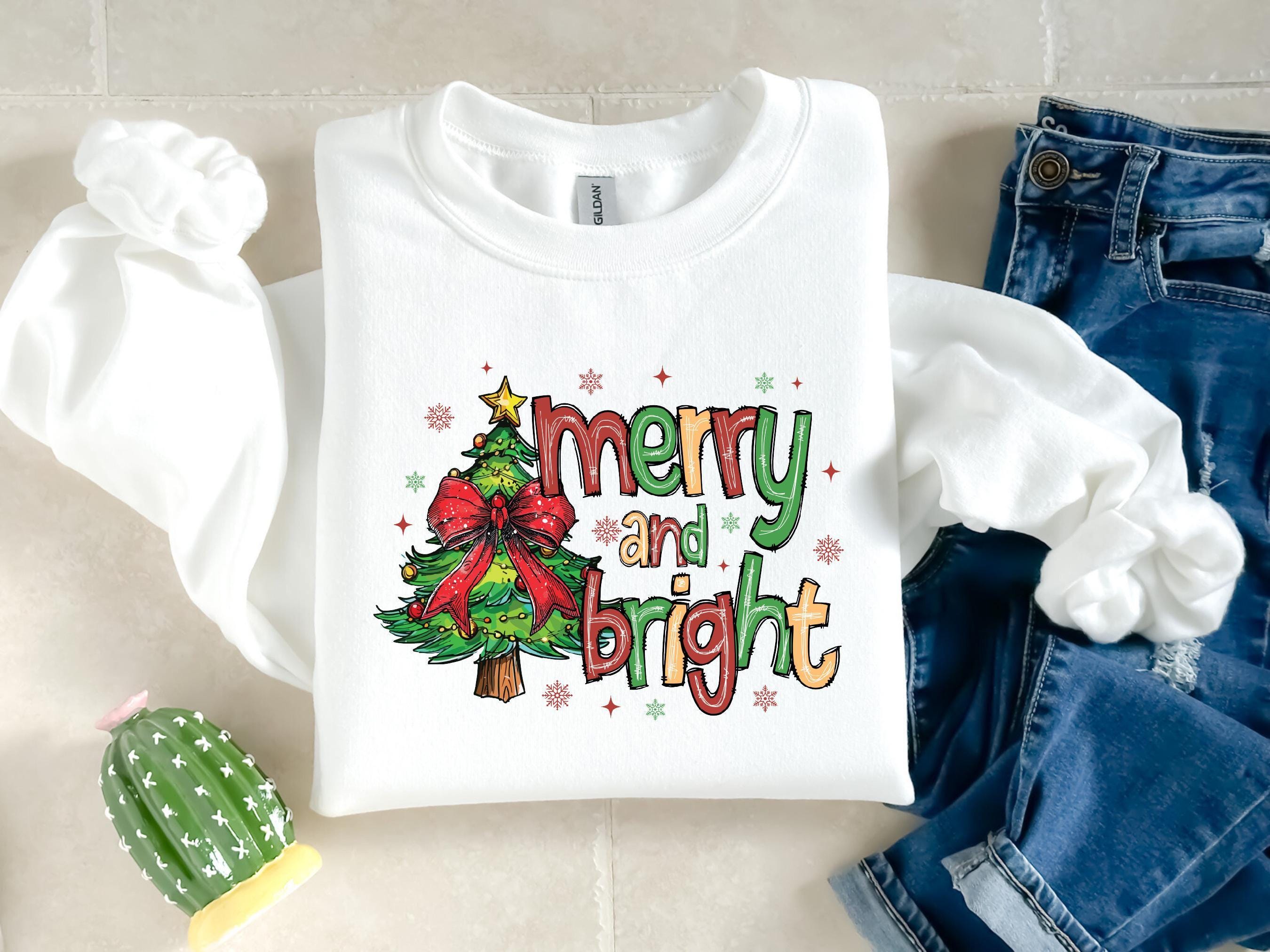 Christmas Merry and Bright Sweatshirt