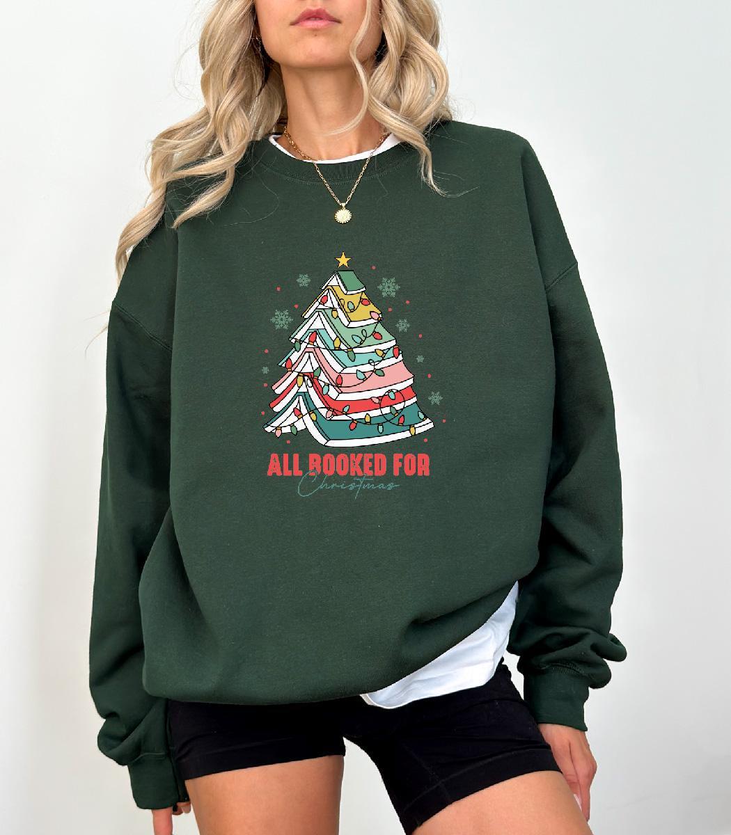 Christmas Booked Sweatshirt