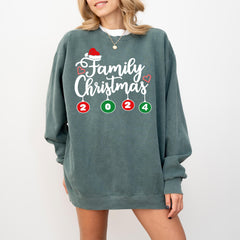 Family Christmas 2024 Making Memories Together Sweatshirt