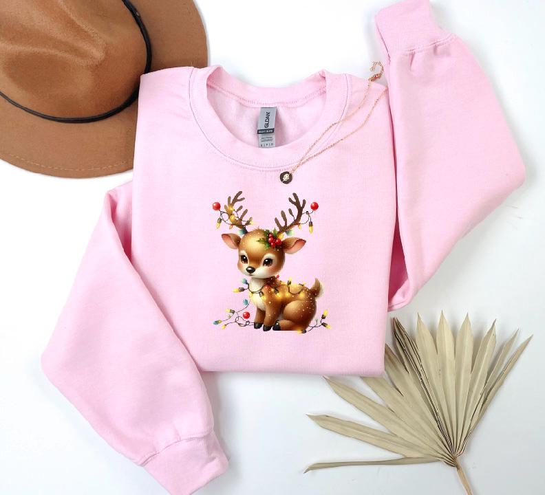 Christmas Cute Deer Sweatshirt