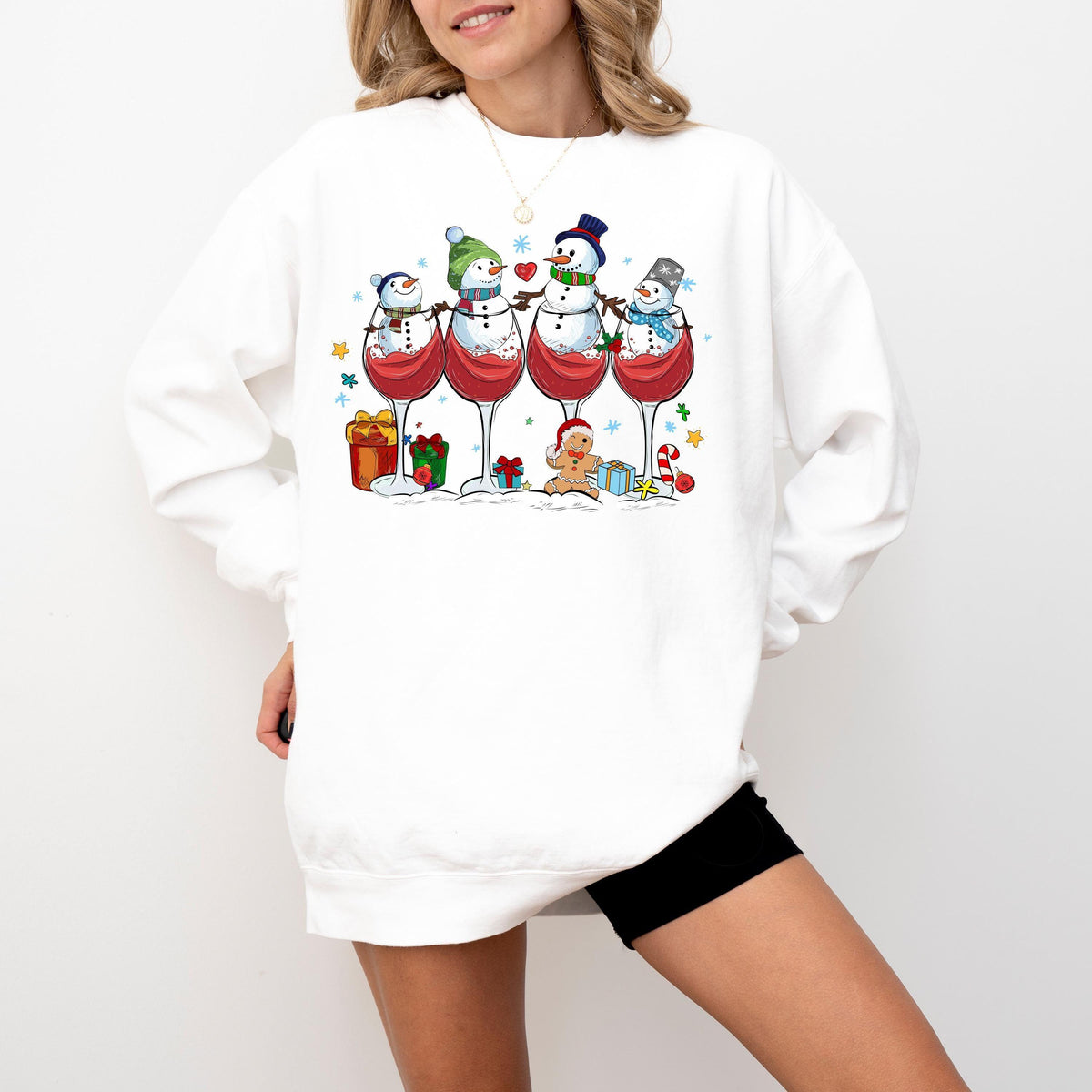 Christmas Snowman Sweatshirt