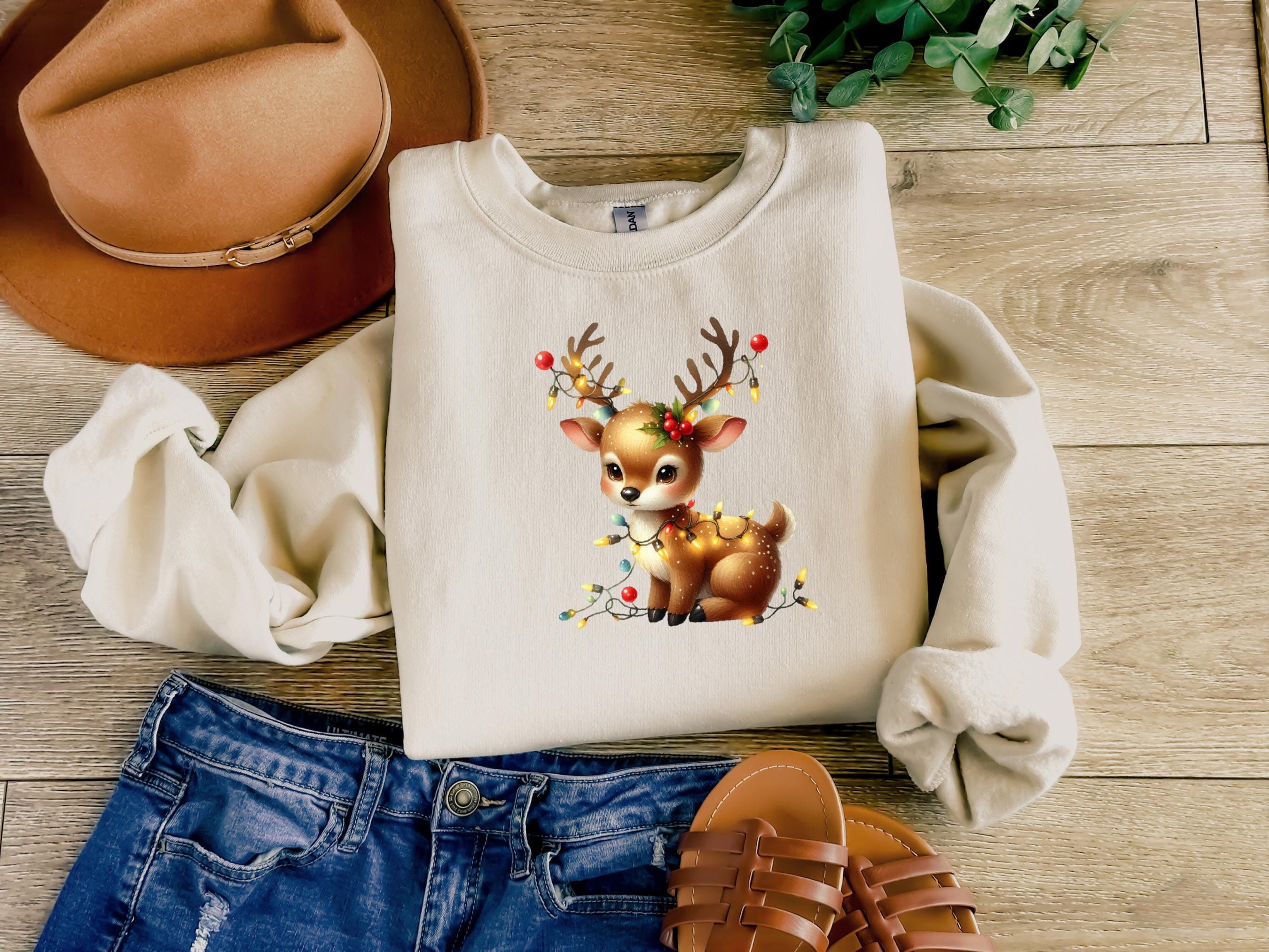 Christmas Cute Deer Sweatshirt