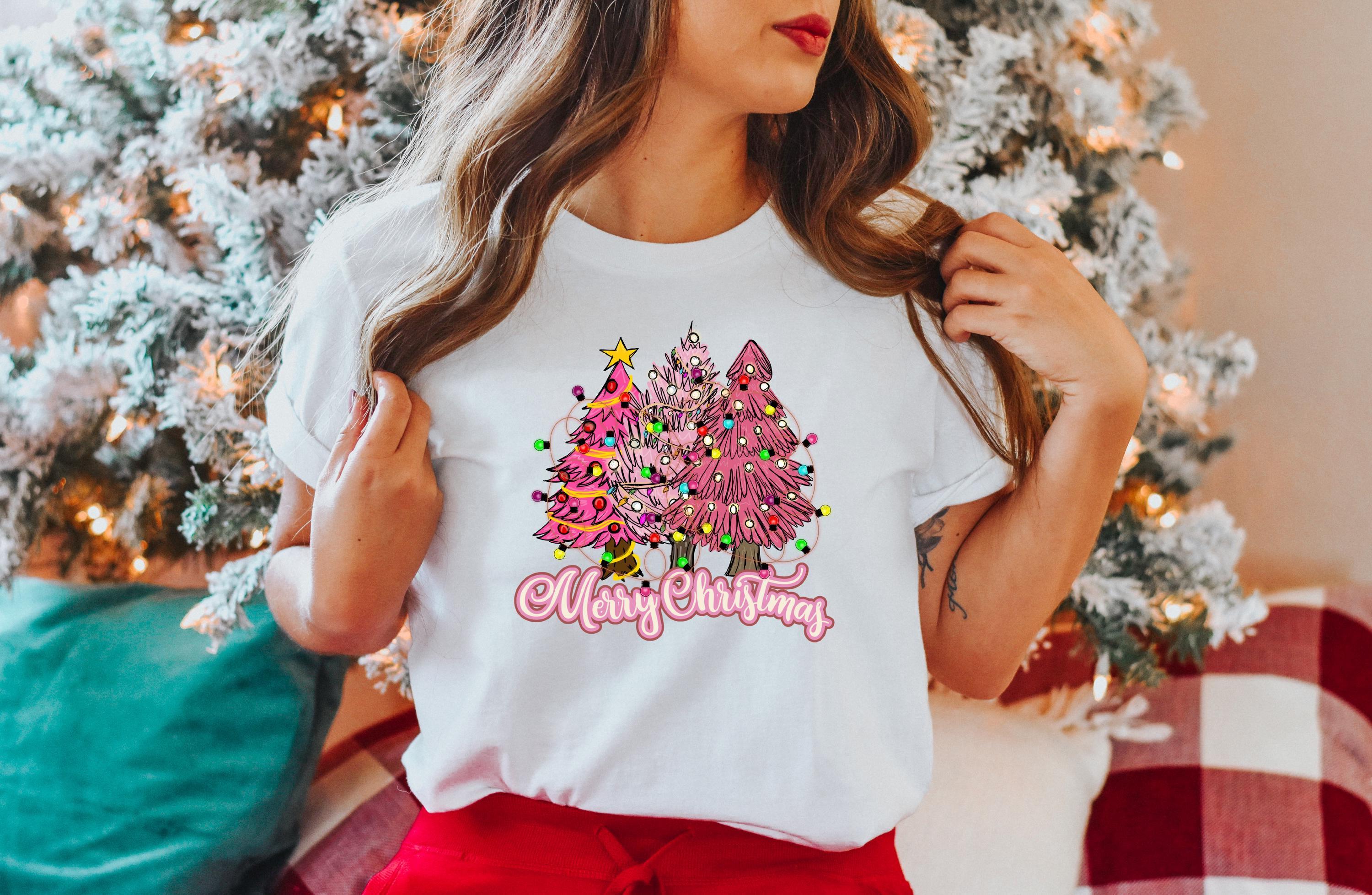 Christmas Pink Pine Shirt